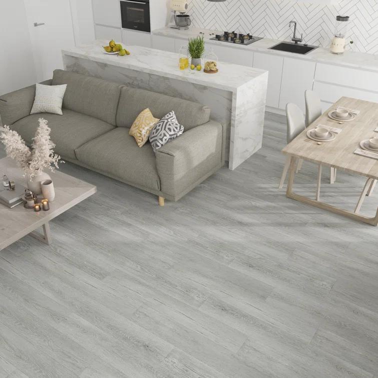 MaxCore Pro 20mil x 7.3" W x 48" L Click Lock Luxury Vinyl Plank Flooring