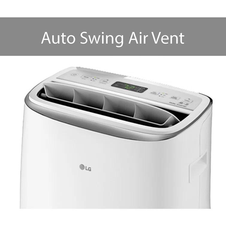 115V Dual Inverter Portable Air Conditioner with Wi-Fi Control in White for Rooms up to 450 Sq. Ft.