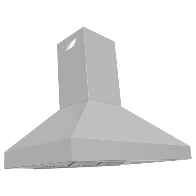 ZLINE ZLINE 48 in. Professional Ducted Wall Mount Range Hood in Stainless Steel (667-48)