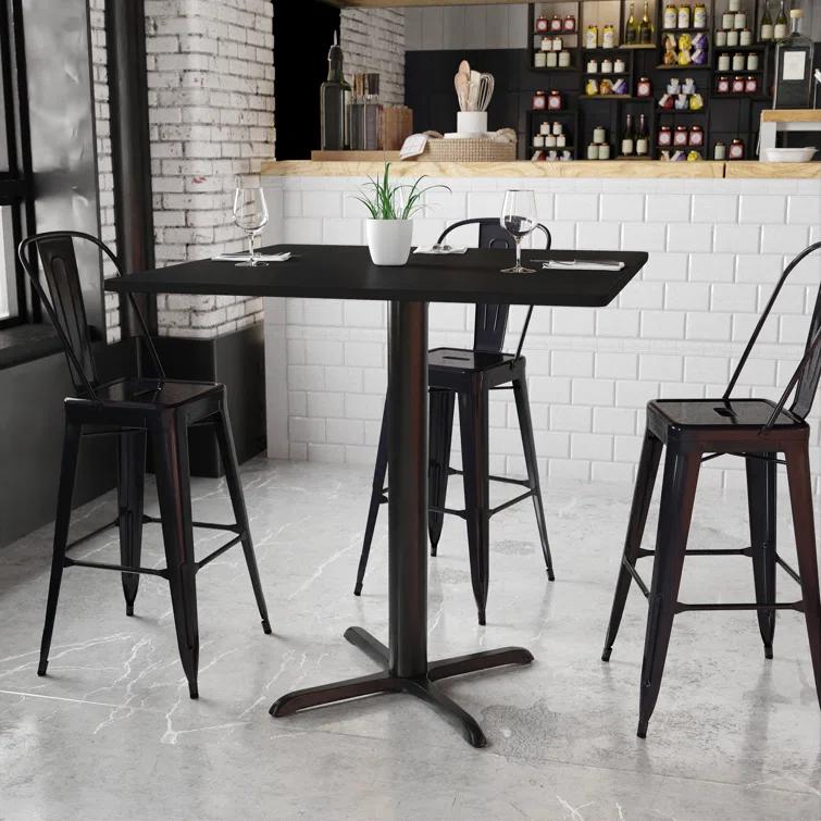 Laminate Table Top with Table Height Base
