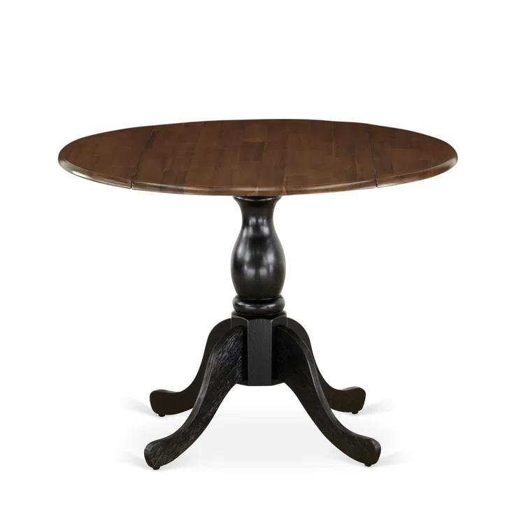 Dublin Extendable Round Solid Wood Dining Table