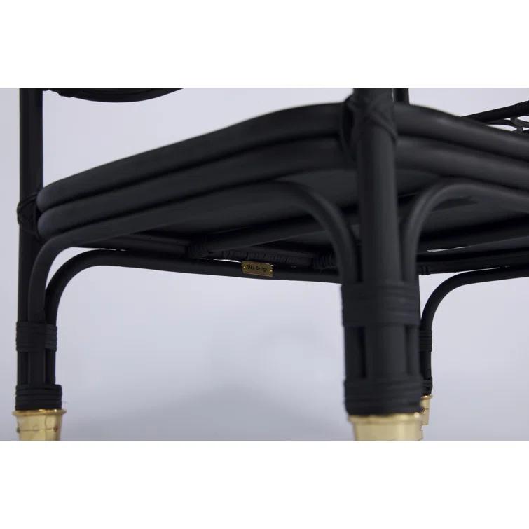 Carlo Rattan Bar Cart