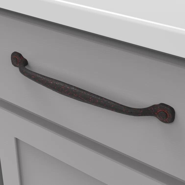 Refined Rustic Kitchen Cabinet Handles, Solid Core Drawer Pulls for Cabinet Doors