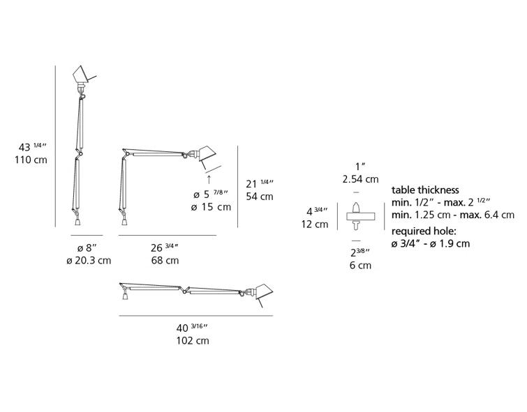 Tolomeo Table Lamp