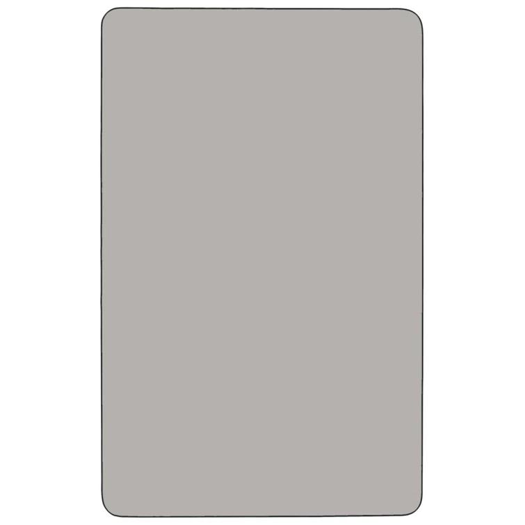 Goddard 24''W x 48''L Rectangular HP Laminate Activity Table - Adjustable Legs