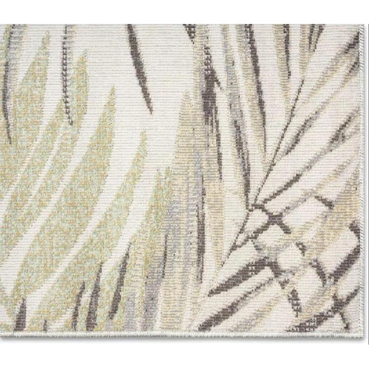 Tommy Bahama Malibu Palm Springs Coastal Indoor/Outdoor Area Rug, Ivory/Green