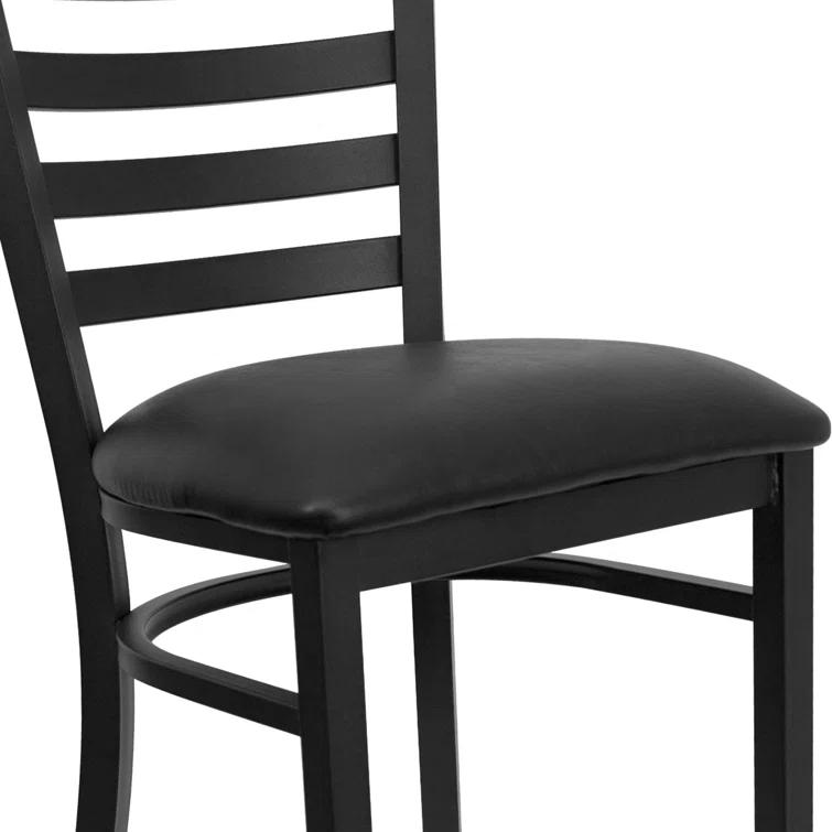 Flash Furniture Brixton Hercules Series Ladder Back Metal Restaurant Barstools by Flash Furniture