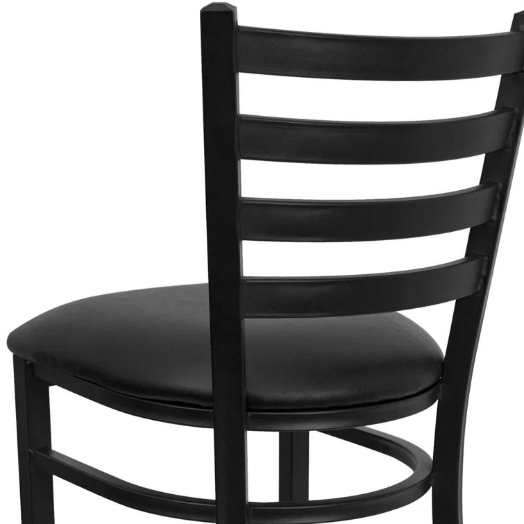 Flash Furniture Brixton Hercules Series Ladder Back Metal Restaurant Barstools by Flash Furniture