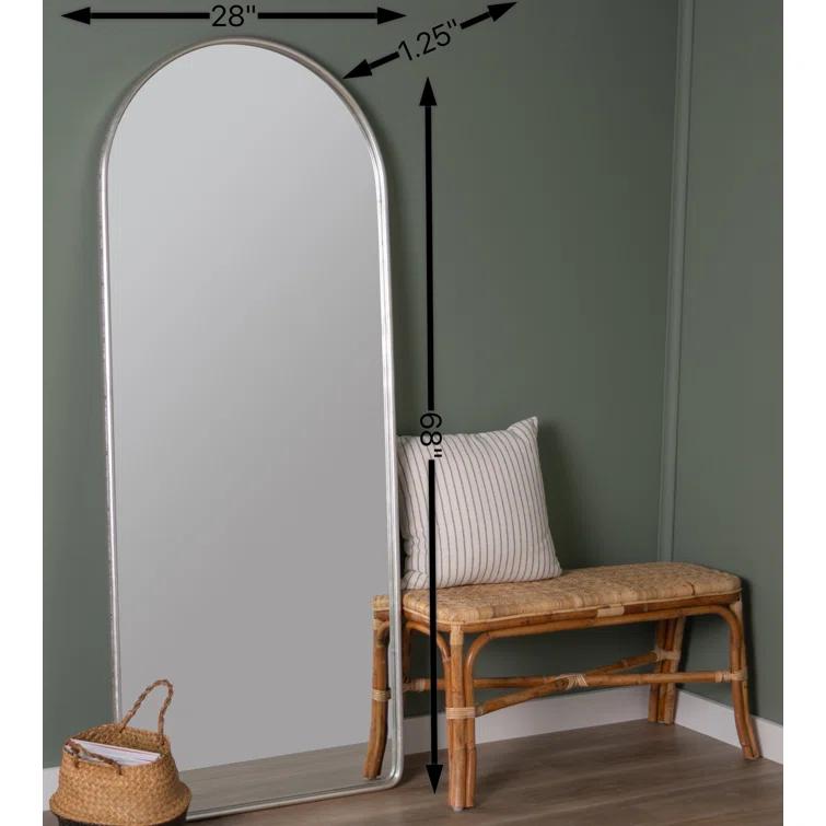 Shashenka Floor Mirror - Silver