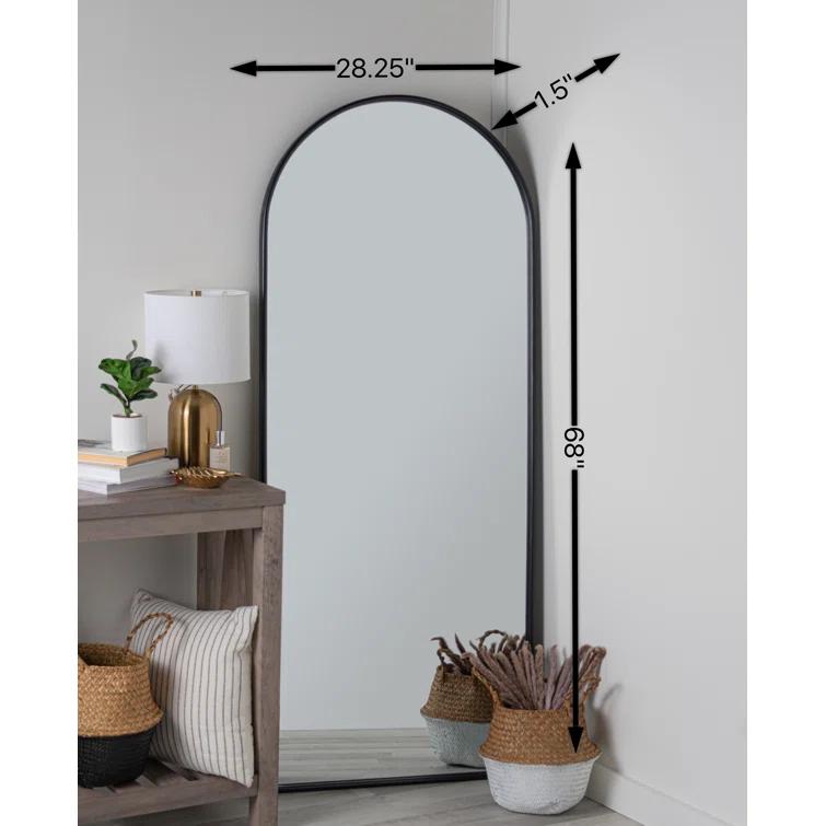 Shashenka Floor Mirror - Black