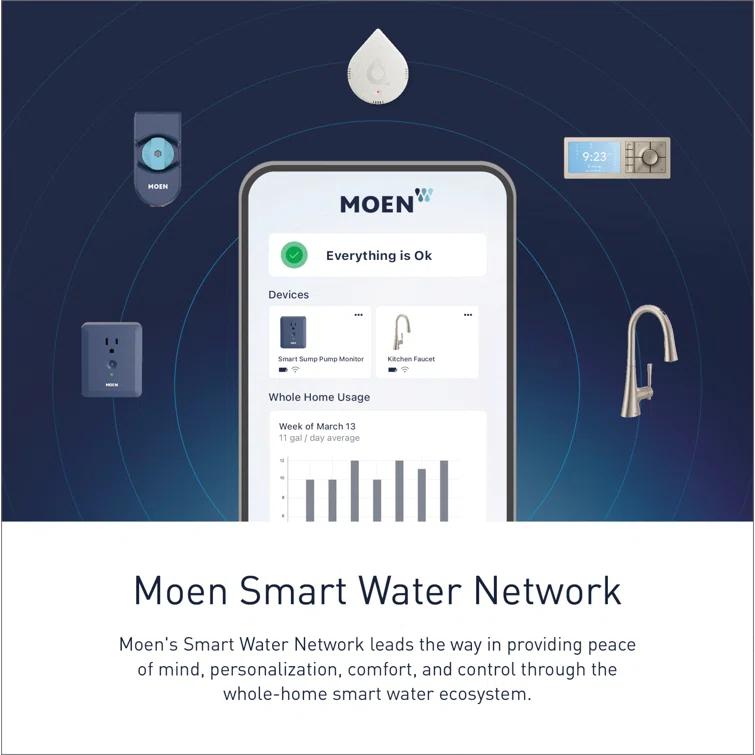 Smart Shower 2-Outlet Digital Shower Controller for Thermostatic Shower Valve