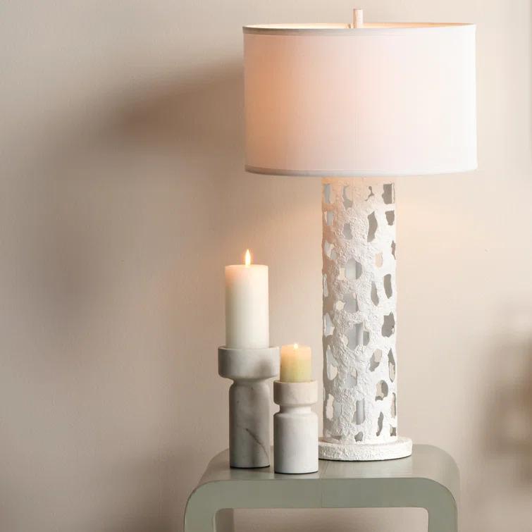 Jamie Young Company 6'' H Marble Tabletop Candlestick