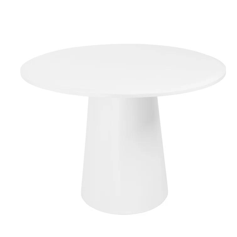 Beth Oval Dining Table - White