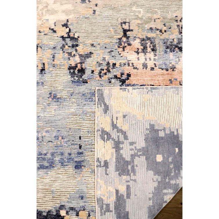 Hand Knotted Abstract Rug
