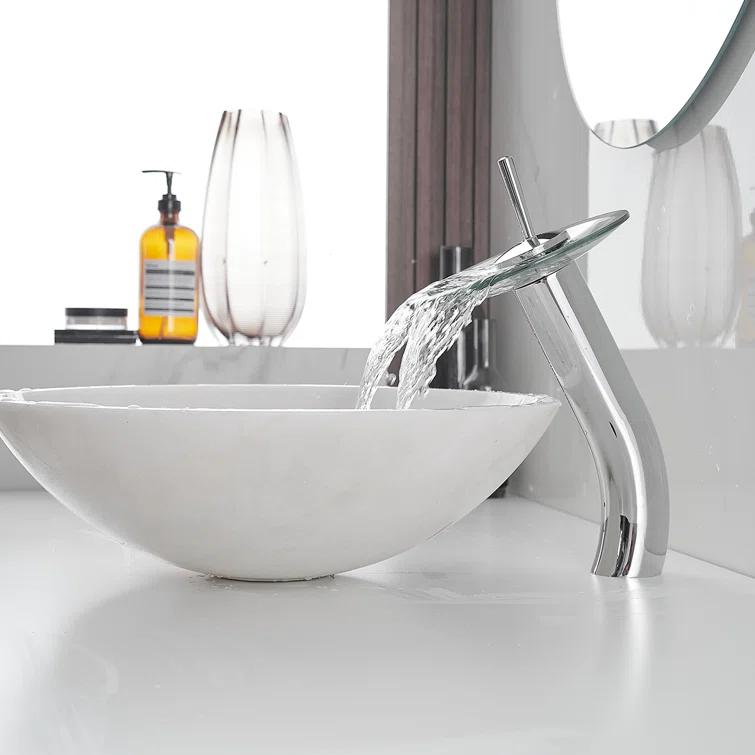 Waterfall Vessel Bathroom Faucet