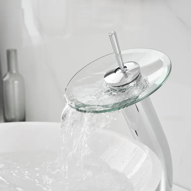 Waterfall Vessel Bathroom Faucet