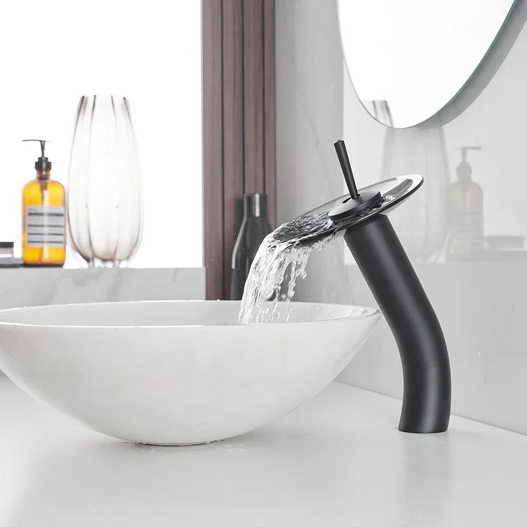 Waterfall Vessel Bathroom Faucet