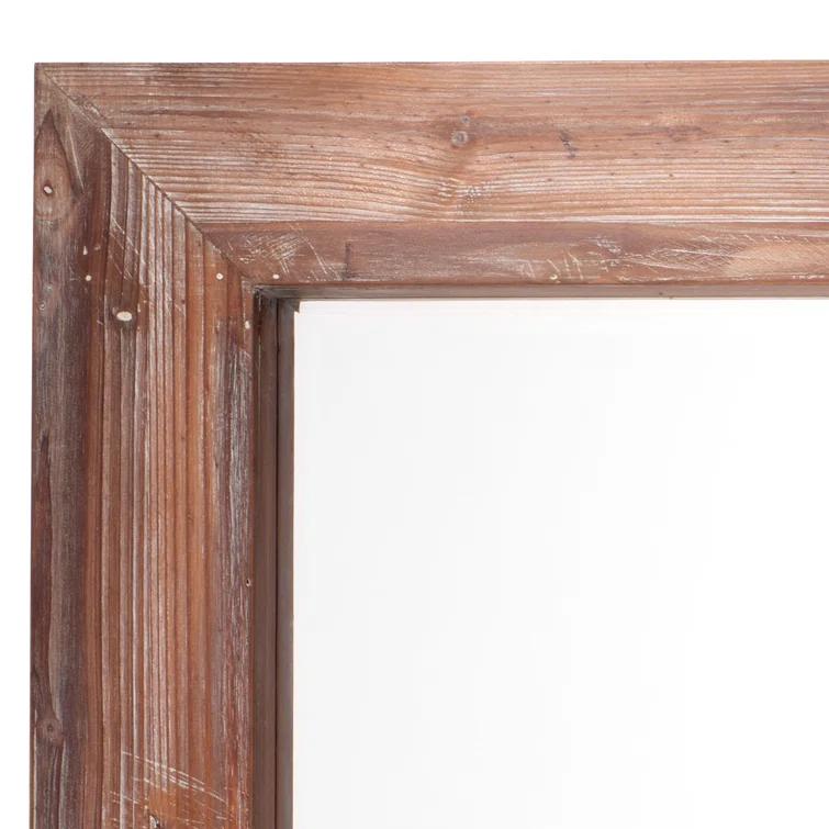 Reclaimed Wood Wall Mirror