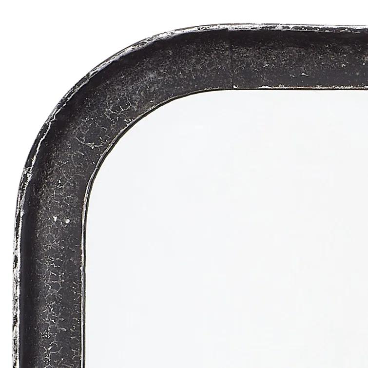 Reese Mirror - Distressed Black