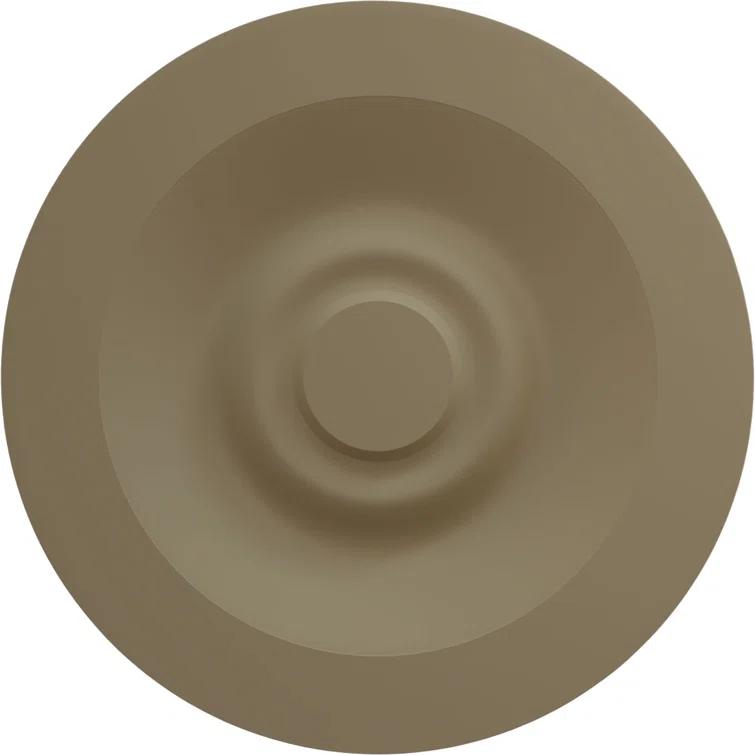 Ekena Millwork Endurathane Alexa Ceiling Medallion, 30 3/4"W x 21/14"H x 3 7/8"ID x 1 5/8"P (Fits Canopies up to 5 5/8"), Hand-Painted Pharaohs Gold Finish CM22BO