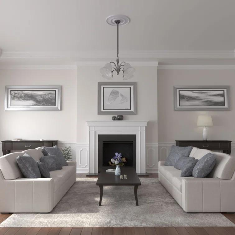 Ekena Millwork CM24REUWF Reese Ceiling Medallion