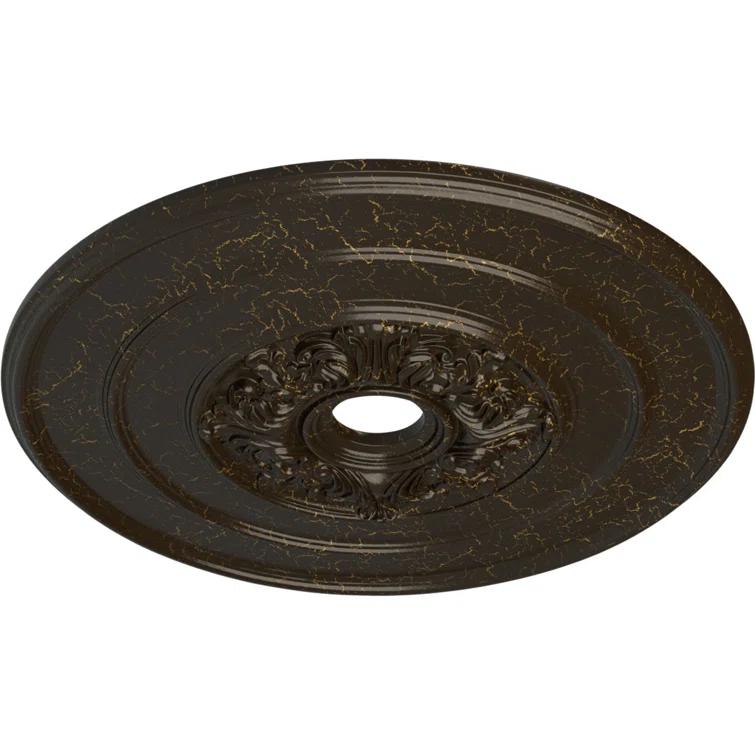 26"OD x 3 1/8"ID x 1 1/2"P Traditional with Acanthus Leaves Ceiling Medallion (Fits Canopies up to 4 1/4")