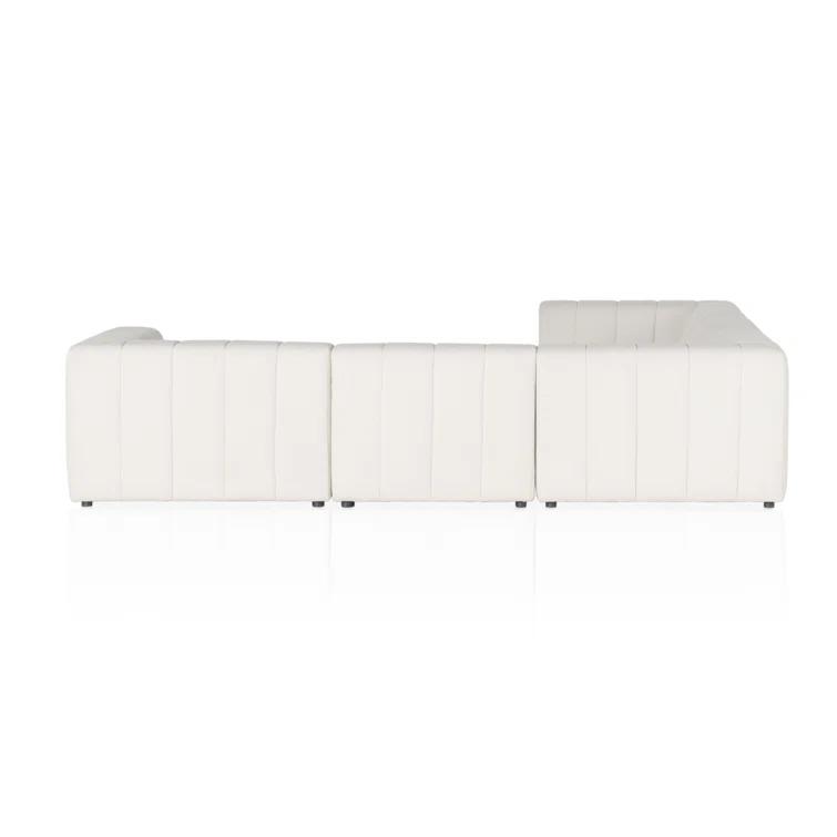 Fayette Cloud Tufted 5-Piece L-Shaped Modular Sectional