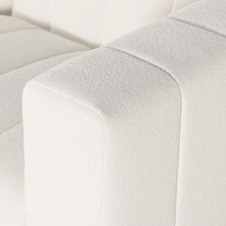 Fayette Cloud Tufted 5-Piece L-Shaped Modular Sectional