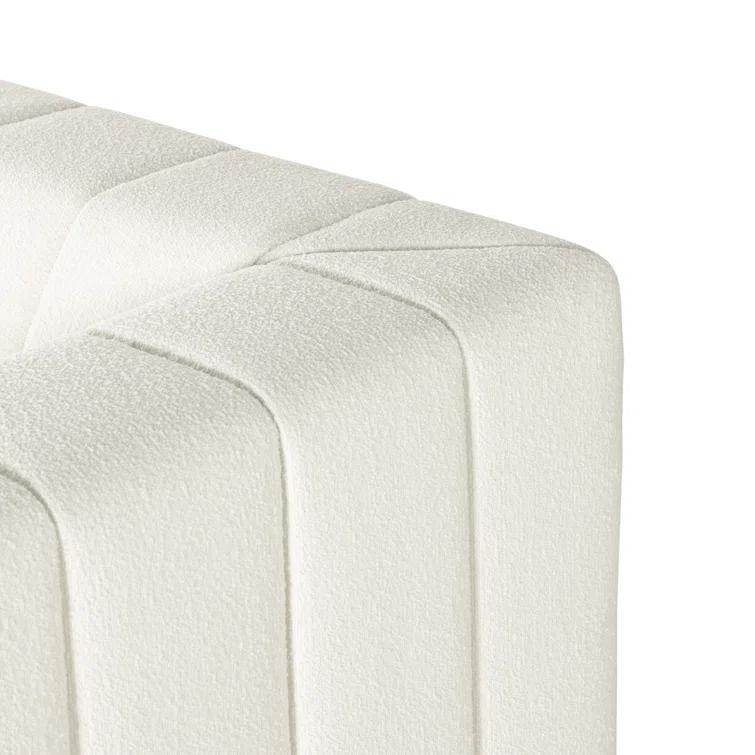 Fayette Cloud Tufted 5-Piece L-Shaped Modular Sectional