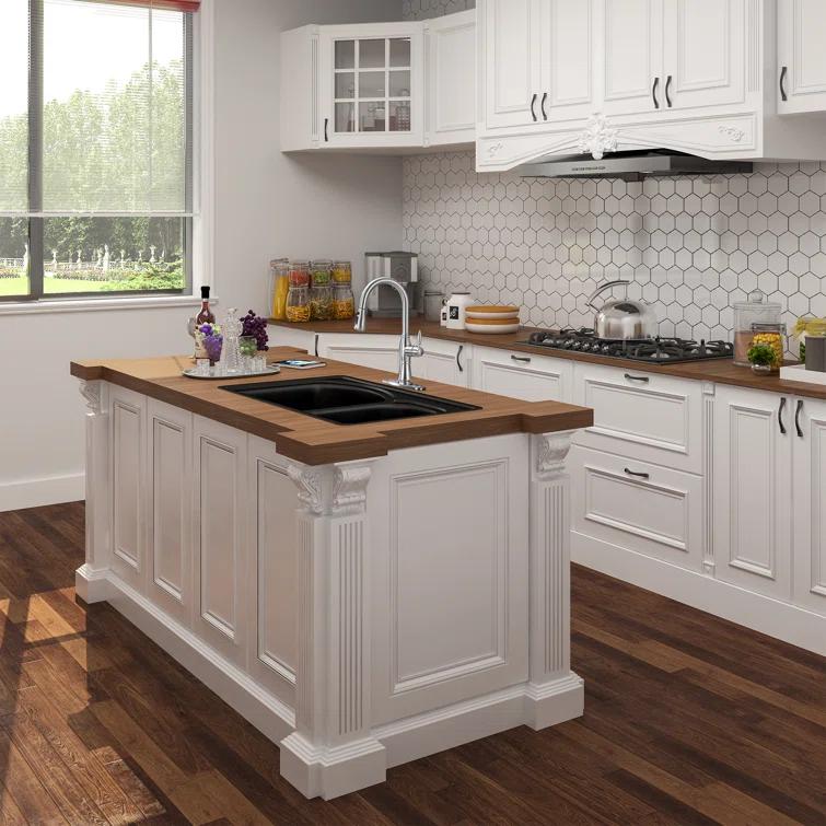 mondawe Mondawe Pull Down Kitchen Faucet MD-D48-BN