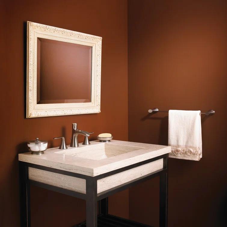 Speakman SB-1221-E-BN Caspian Widespread Bathroom Faucet with  Drain Assembly