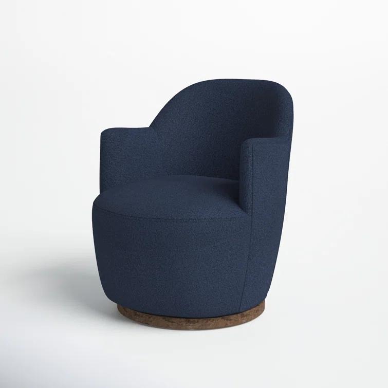 Margie Swivel Chair - Natural Boucle