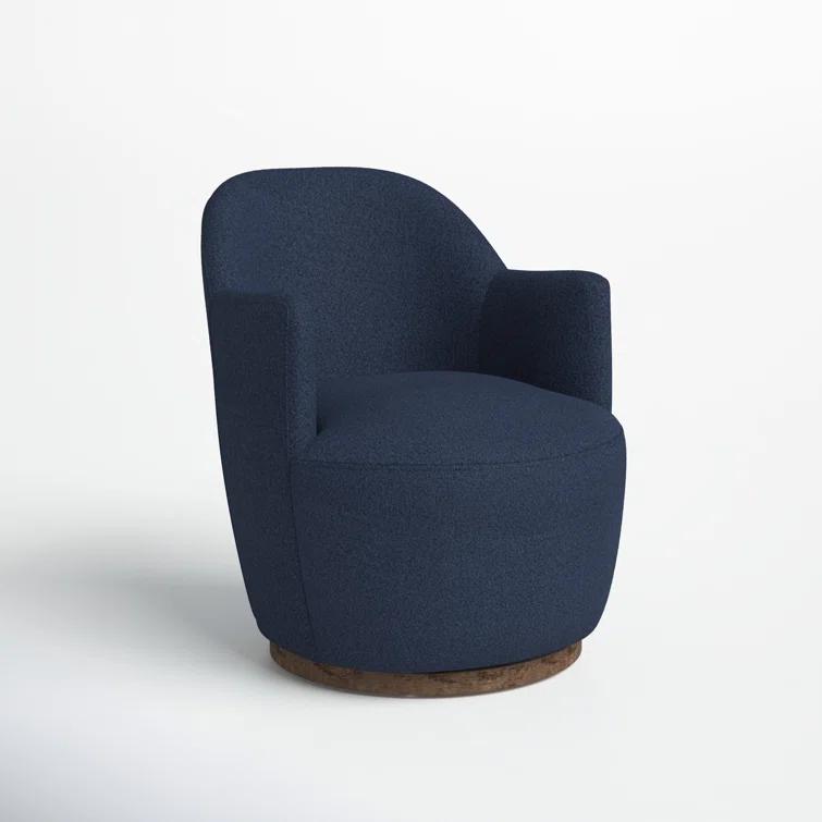 Margie Swivel Chair - Natural Boucle
