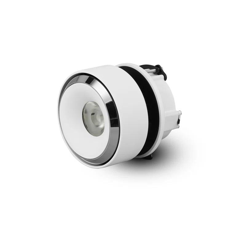 Orbit Integrated LED ETL Certified Flush Mounted Adjustable Downlight, Beam Angle 36