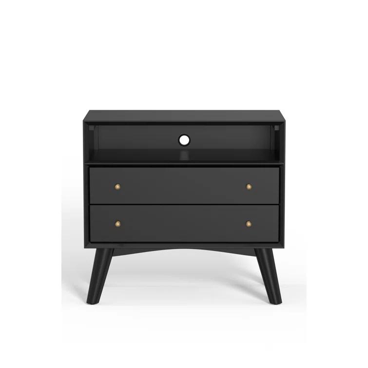 Williams 2-Drawer Nightstand with Shelf