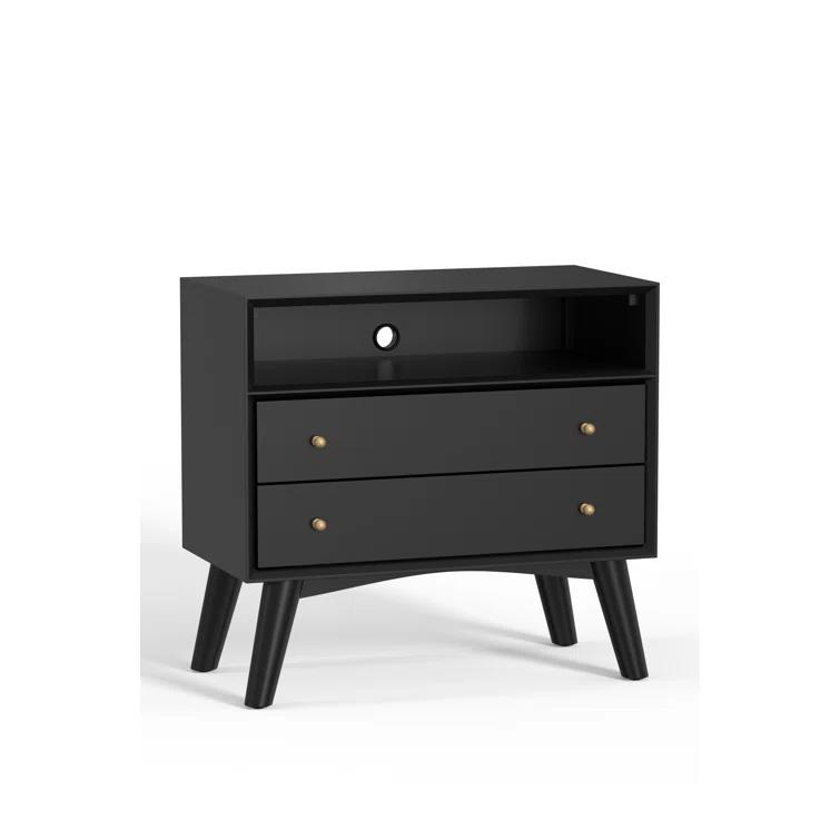 Williams 2-Drawer Nightstand with Shelf