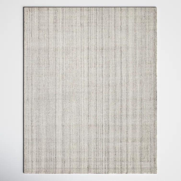 Owens Hand Loomed Rayon / Viscose Pelican Rug