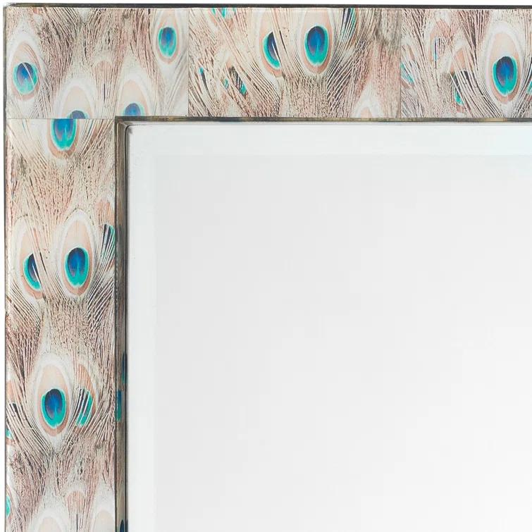 Jamie Young Company Plume Engineered Wood Flat Wall Mirror