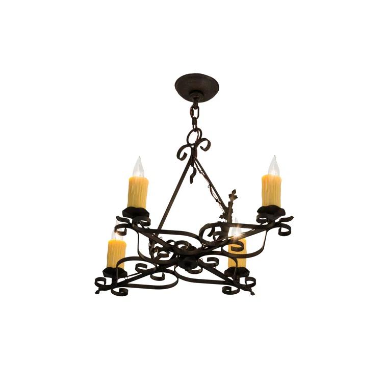 Elianna 4 - Light Dimmable Empire Chandelier
