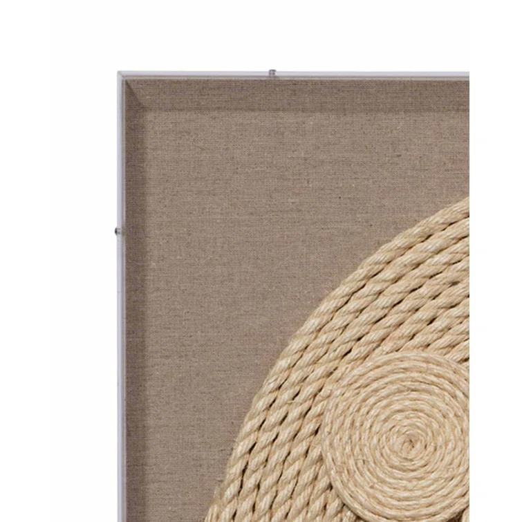 Jamie Young Company Handmade Farmhouse Abstract Wall Decor on Rope
