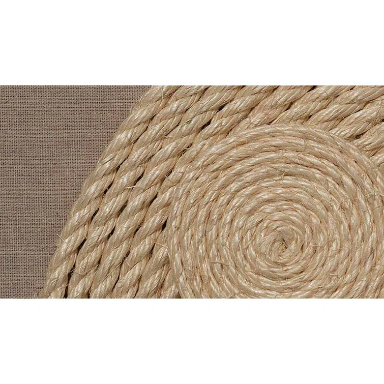 Jamie Young Company Handmade Farmhouse Abstract Wall Decor on Rope