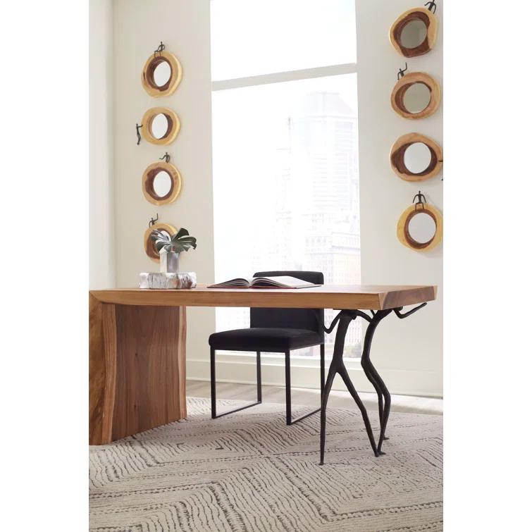 Atlas Cross Cut Small Left Half Man Beveled Accent Mirror