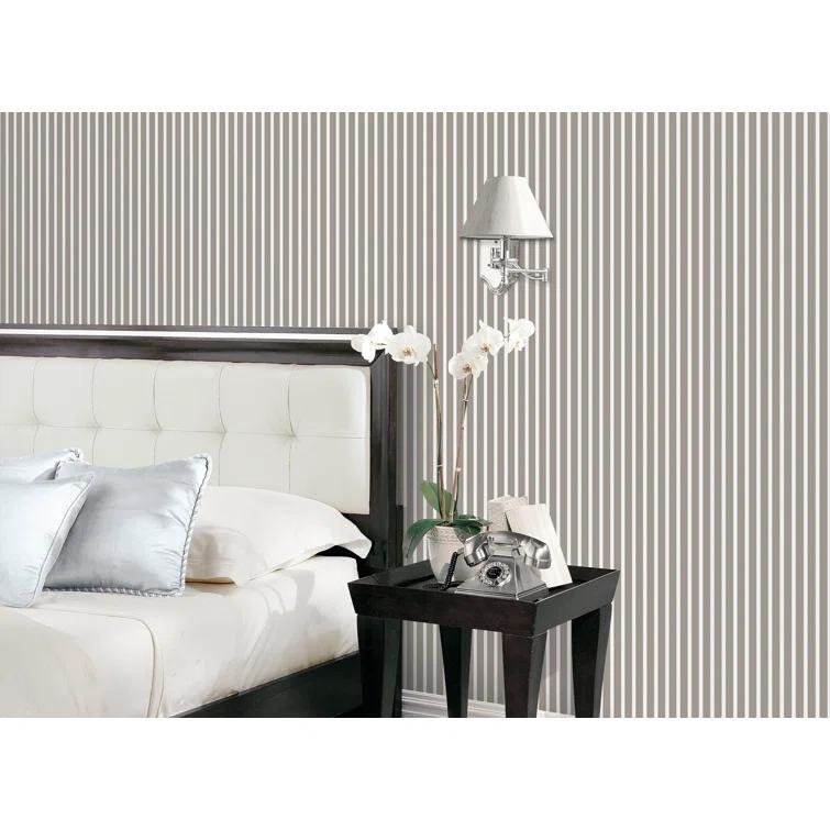 Smart Stripes 2 Butcher Stripe Wallpaper Roll