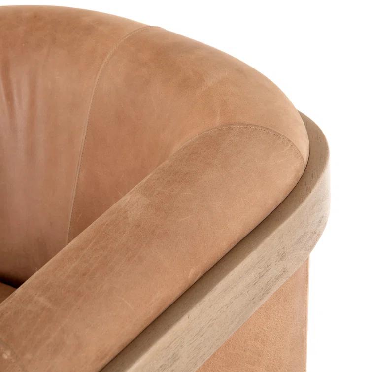 Gianni Leather Accent Chair