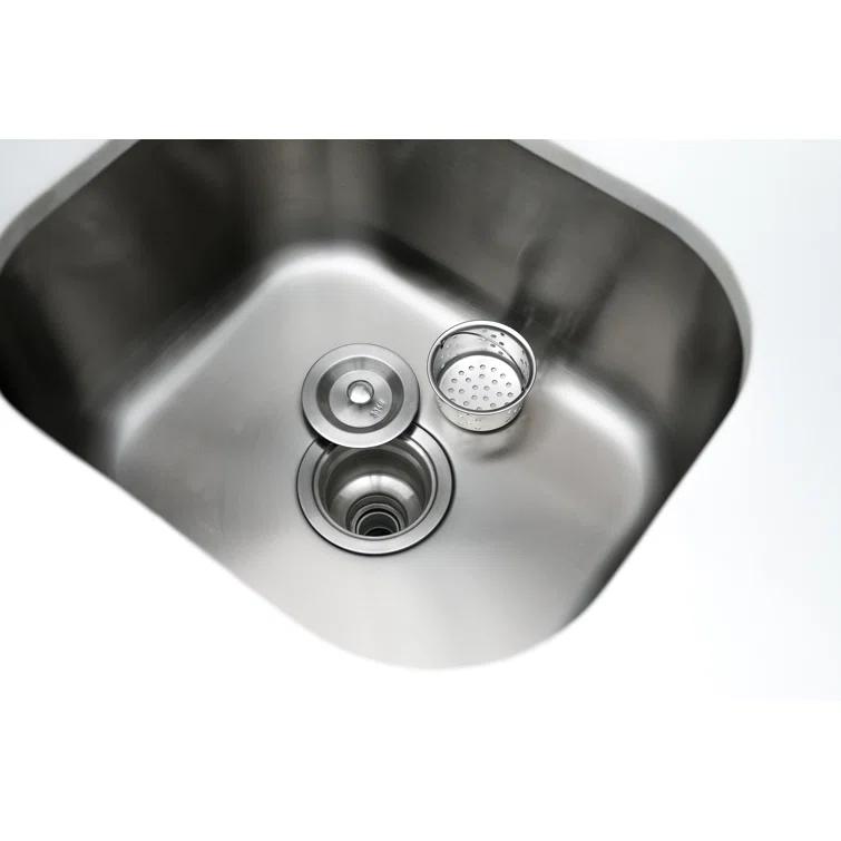 Mont Alpi MASF-SS Stainless Steel Beverage Center Cabinet Module + 2.7 Cubic Feet Wine Cooler Outdoor Rated Temperature Adjustable Compact Lockable Refrigerator + Faucet & Sink