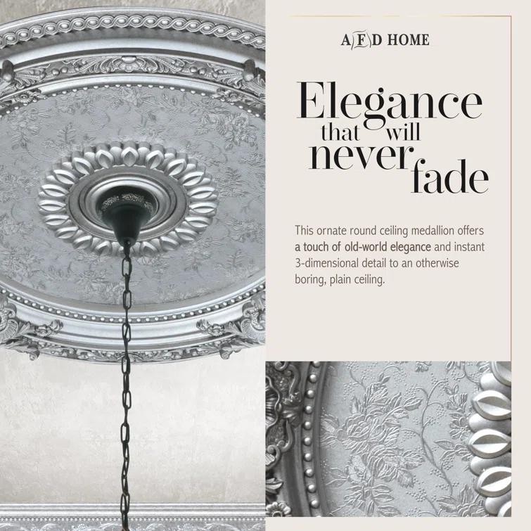 Antique Round Ceiling Medallion