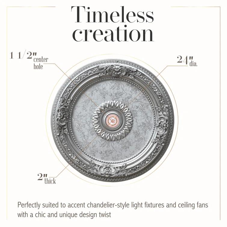 Antique Round Ceiling Medallion