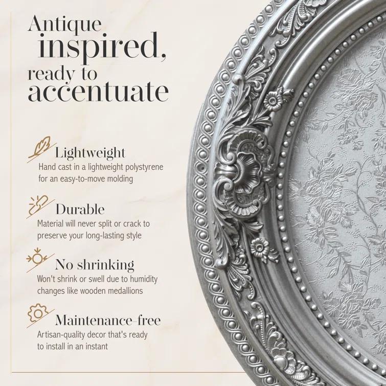 Antique Round Ceiling Medallion