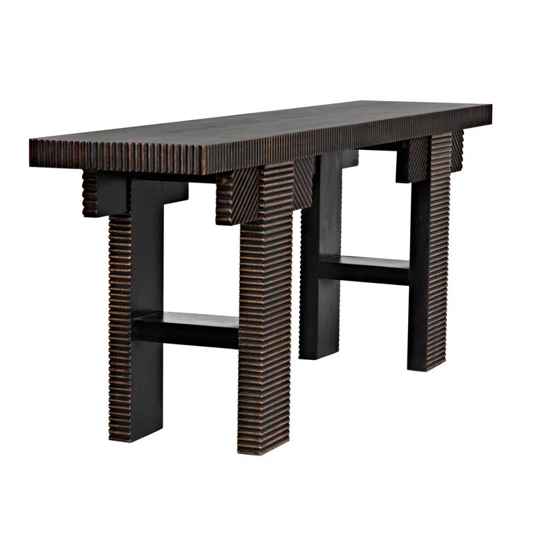 Nabu 82'' Solid Wood Console Table