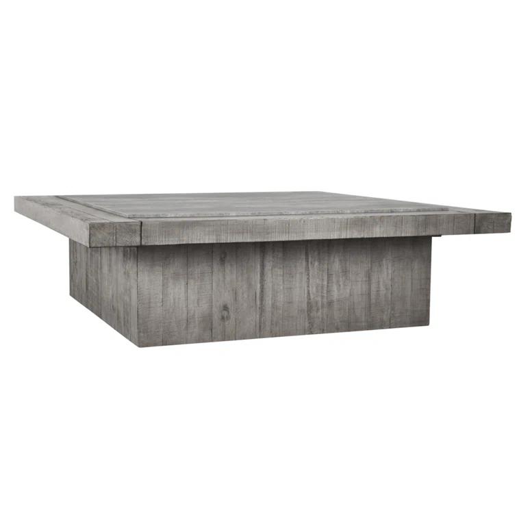 Edin Rectangular Reclaimed Wood Coffee Table (60")